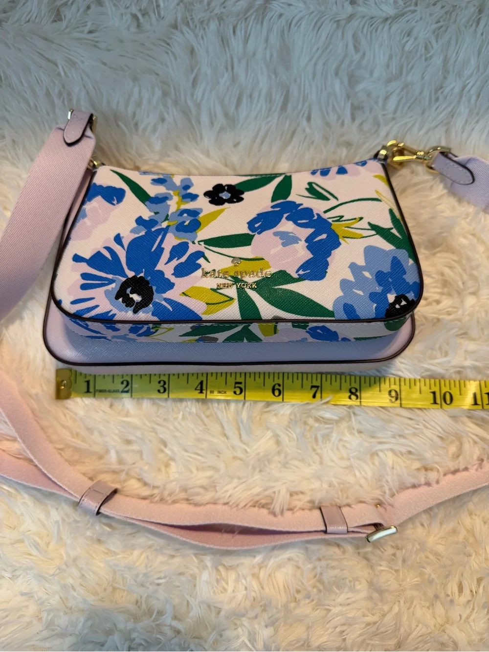 Kate Spade Festival Floral Duo Crossbody Cream/Multicolor - Picture 6 of 13